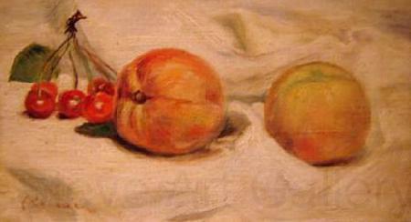 Pierre-Auguste Renoir Peches et cerises Spain oil painting art